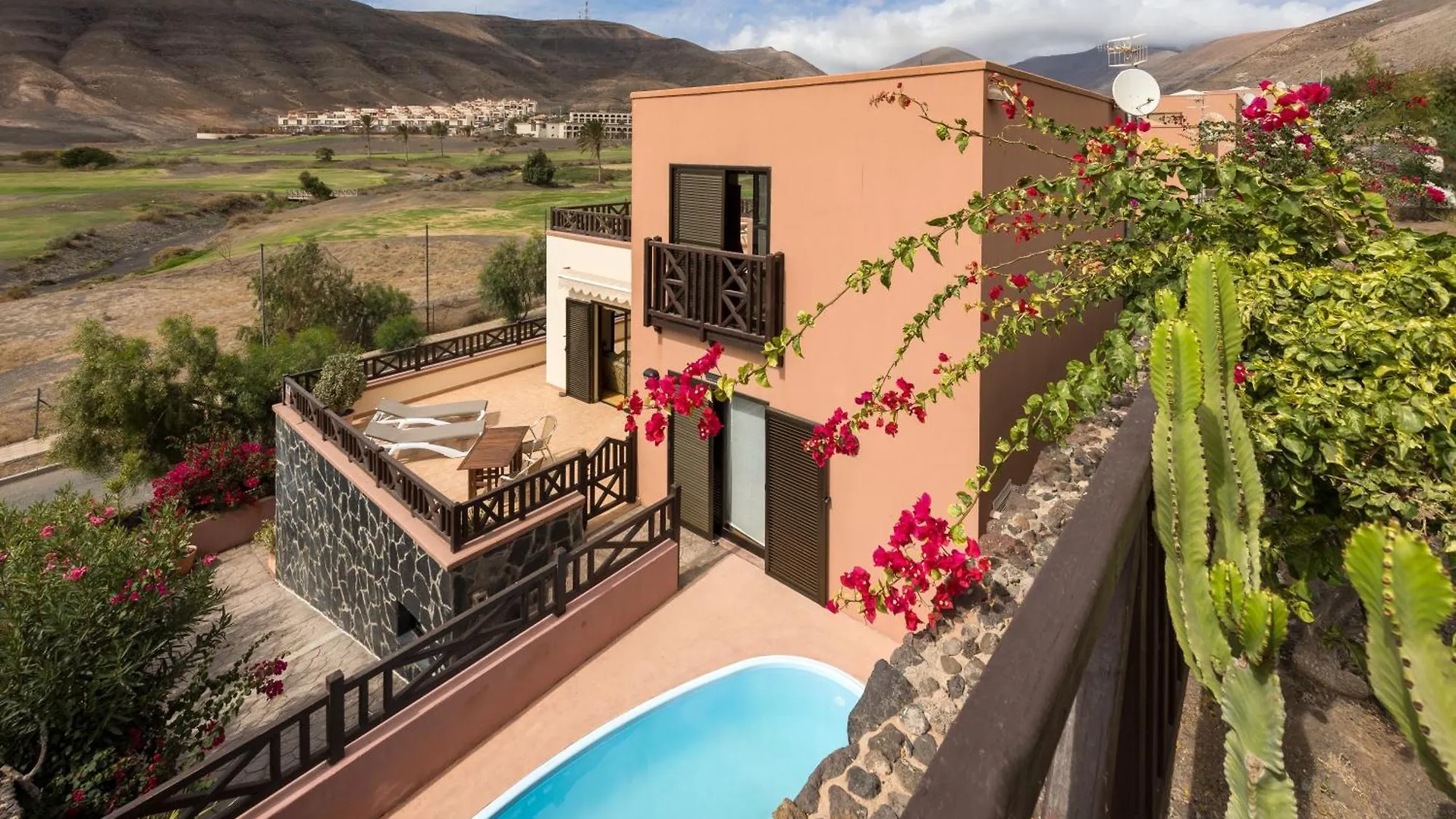 3Br Jandia House - Private Pool, Seaviews & Golf Villa Pajara